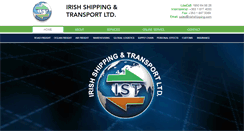 Desktop Screenshot of irishshipping.com